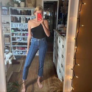 JBD Lulus High Waisted straight jeans • Size 26